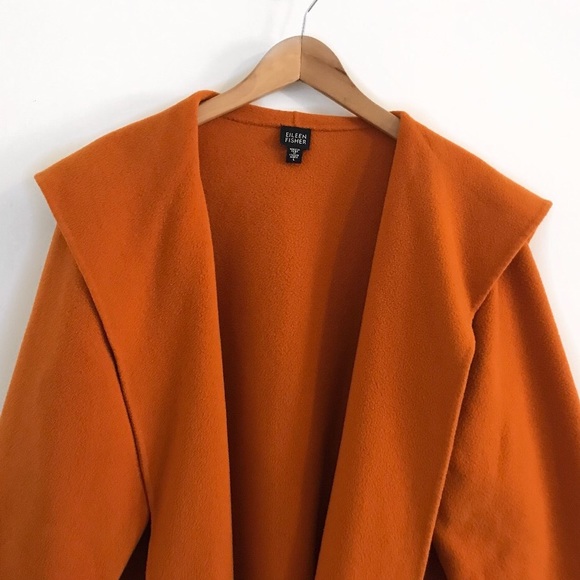 Eileen Fisher Coat Jacket open blazer size L - Picture 3 of 4